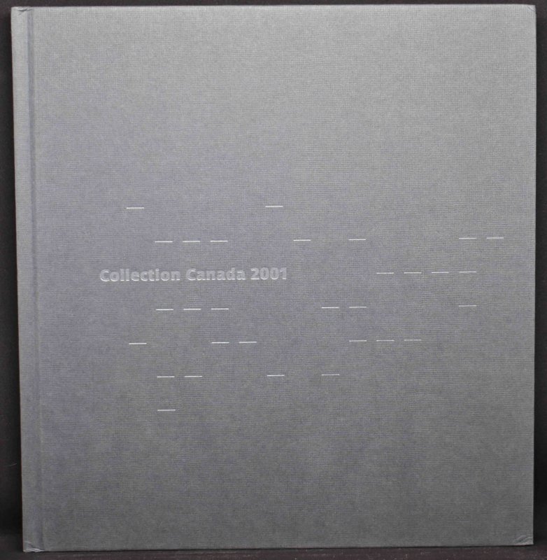 CANADA 2001 Stamp Yearbook USA delivery only.