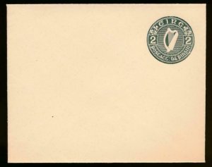 IRELAND Mi. U1A POSTAL STATIONERY, ENVELOPE 2p 120x95mm KNIFE 8