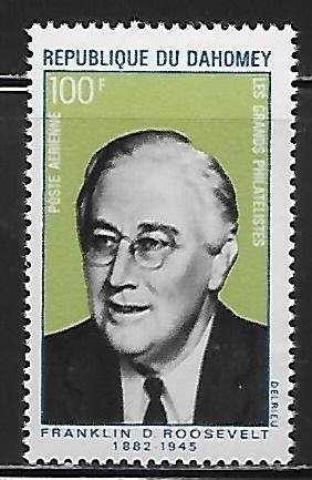 Dahomey C116 Franklin D. Roosevelt single MNH