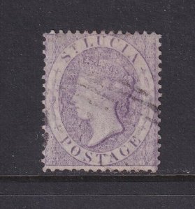 St. Lucia, Scott 13 (SG 17), used