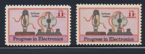 C86  MNH  Electronics, black color shift, EFO includes norma