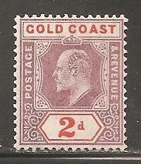 Gold Coast  SC  40  Mint Lightly Hinged