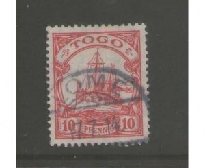 Togo 1914 Sc 22 FU