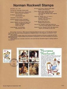 U.S. Souvenir Page SP1071 Rockwell 2839-2840