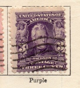 United States 1902 Early Issue Fine Used 3c. NW-257491