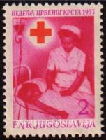 Federal People's Republic SG#761 Mint - 1953 2d.  - Nurses