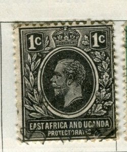 BRITISH KUT; 1921 early GV issue fine used 1c. value 