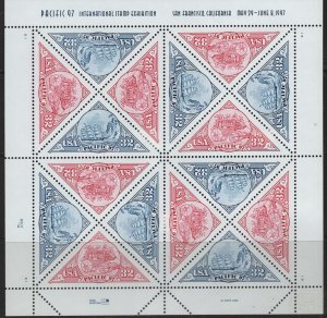 US 3130-3131 MNH PACIFIC 97 SHEET