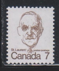 Canada, 7c Louis St. Laurent (SC# 592) MNH