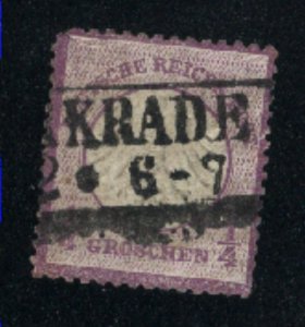 Germany #1   used VF 1872 PD