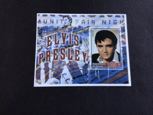 Elvis Presley Rebublique De Benin Stamp Sheet R38509