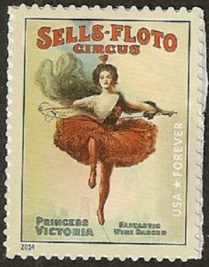 US 4899 Sells-Floto Circus Poster forever single MNH 2014 