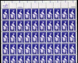 1832 Edith Wharton Sheet of 50 15¢ Stamps MNH