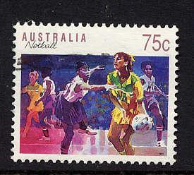 Australia #1121 used, Netball