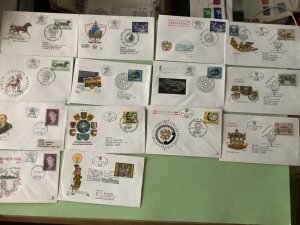 Austria postal covers 14 items Ref A2264