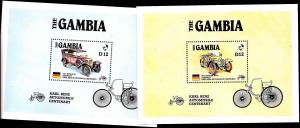 # 628-629 MINT NEVER HINGED GAMBIA  - scv- 9.50                     ...