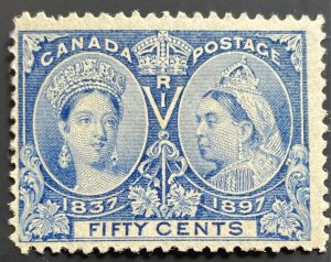 Canada, Scott 60,  Jubilee Issue of 1897, Mint NH (Price reduced)