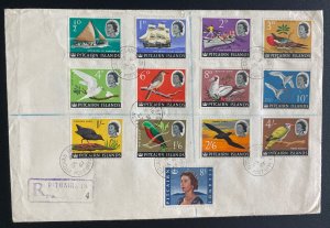 1967 Pitcairn Island First Day Cover FDC Full Stamp Set