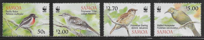 Samoa Scott #'s 1126a-d MNH