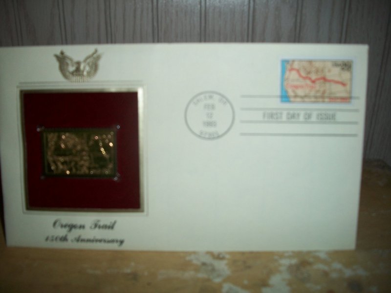 1st Day Cover   Oregon Trail