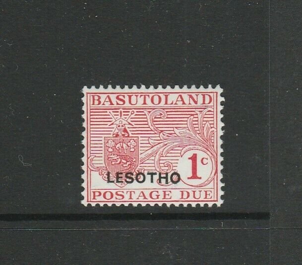 Lesotho 1966 Postage Due, 1c Opt at bottom, see note by Gibbons, Proof, MM 