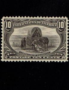 Scott #290 Superb-OG-LH.