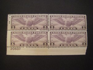 STAMP STATION PERTH US #C16 MNH Plate Block [LL #20607]