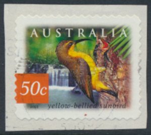 Australia  SC# 2166  SG 2280  Used SA perf 11½ Sunbird see details scan    