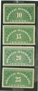 United States #QE1-QE4  Single (Complete Set)