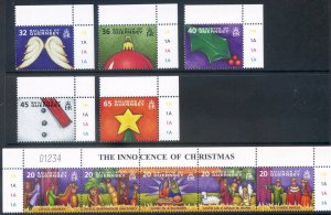 Guernsey 2004 Christmas set SG1050/1059 Unmounted mint 