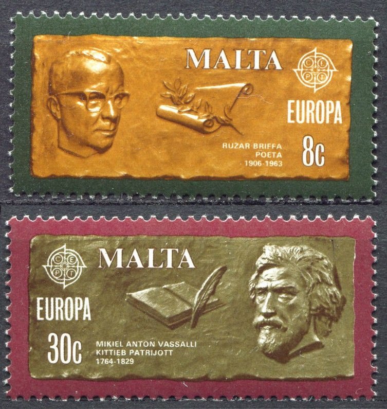 1980 Malta 615-616 Europa Cept