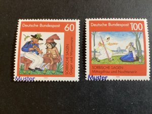 ICOLLECTZONE Germany 1689-90 Muster Mahon Overprints XF NH (2)