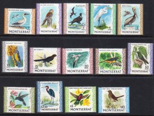Montserrat #231 -243A Mint Never Hinged Birds F878