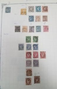 NORWAY Collection 1855-1965 on homemade pages, Mint & Used, Scott $4,523.00