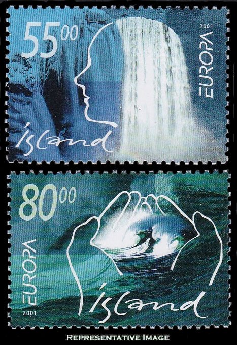 Iceland Scott 937-938 Mint never hinged.