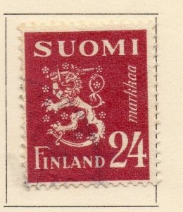 Finland 1947-49 Early Issue Fine Used 24p. NW-214533