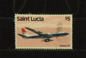 15357   ST LUCIA   Used # 514                       CV$ 6.00