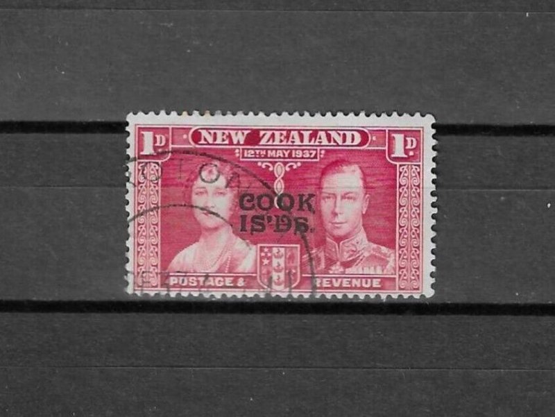 COOK ISLANDS 1937 SG 124a USED