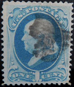 USA #156 USED F-VF FANCY CANCEL