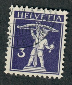 Switzerland #150 used single