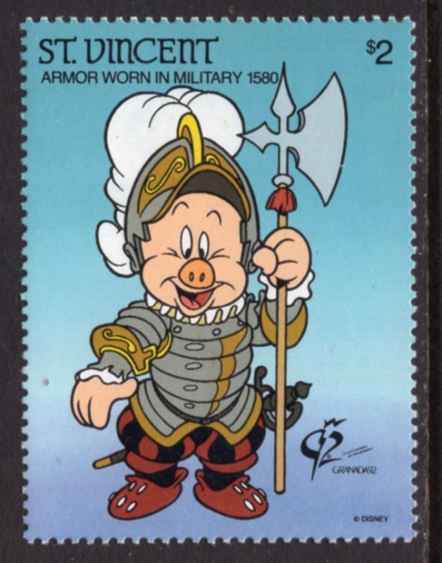 St Vincent 1624 Disney's MNH VF