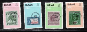 KIRIBATI Scott # 341-4 MH - Sir Rowland Hill Issue