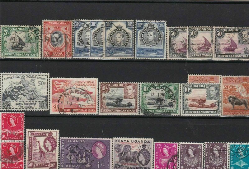 kenya uganda tanganyika early  stamps ref r9333