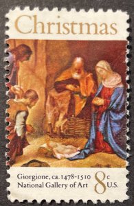 US #1444 Used F/VF 8c Christmas - Giorgione 1971 [G6.6.1]