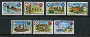 Grenada Grenadines #241-7 MNH Scouting