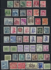 Czechoslovakia #5 52 different most used (an6628)
