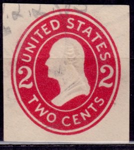 United States, 1910's Postal Stationery, 2c, used