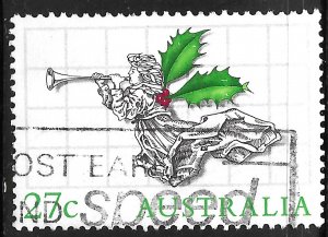 Australia #967 27c Christmas - Angel with Trumpet
