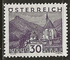 Austria ^  Scott # 334 - MH