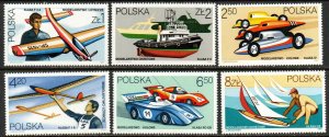 Poland Sc #2473-2478 MNH